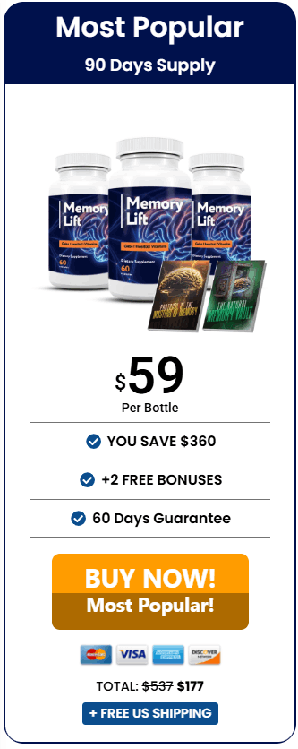 Buy MemoryLift 3 Bottle